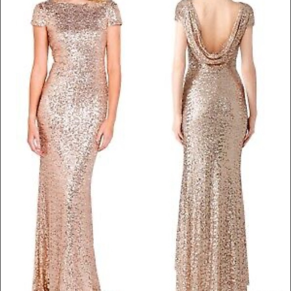 Candela Toulouse Cowl Back Gown